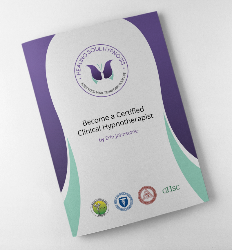 Erin's Booklet - Become a Hypnotherapist